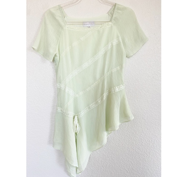 Vintage Tops - VTG V’Cocca | Assymetrical blous size small